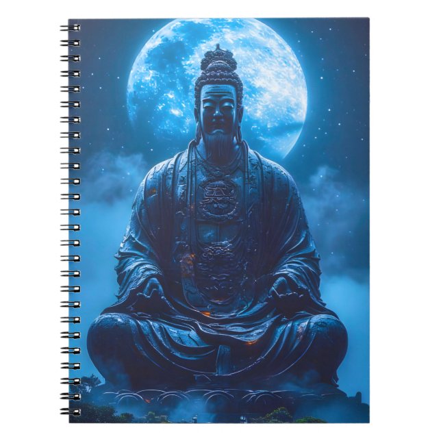 Enlightenment in Blue Notebook (Front)