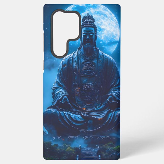 Enlightenment in Blue Samsung Galaxy Case (Back)