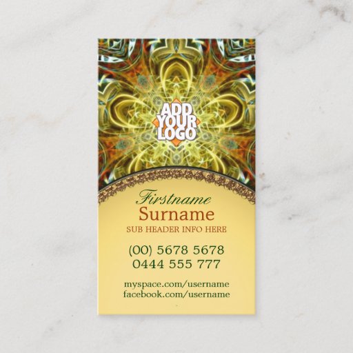 Customizable Enlightment Star New Age Business Card