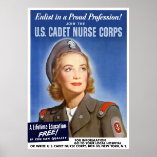 Enlist In A Proud Profession! Poster