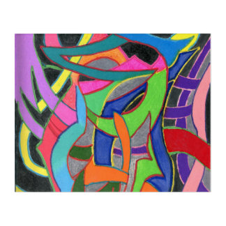 Enliven your space and keep people talking acrylic print