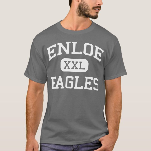 Enloe - Eagles - High - Raleigh North Carolina T-Shirt (Front)