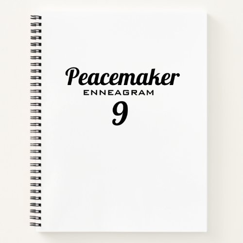 Enneagram nine Peacemaker Journal