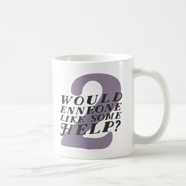 Enneagram Type 2 Funny Mug (Right)