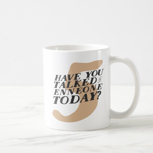 Enneagram Type 5 Funny Mug (Right)