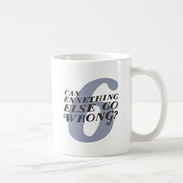 Enneagram Type 6 Funny Mug (Right)