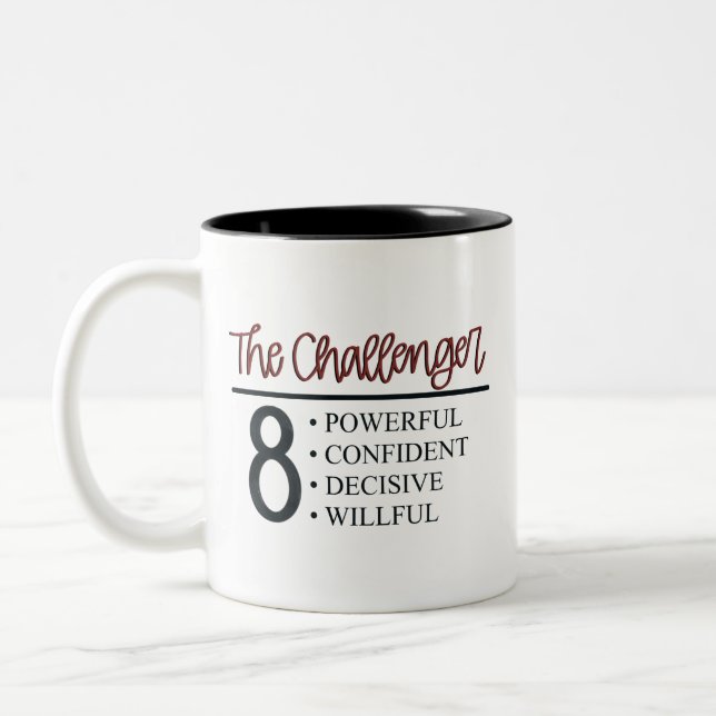 Enneagram Type 8 Mug (Left)