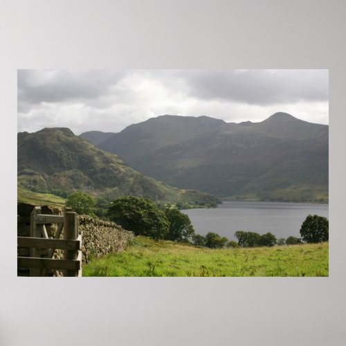 Ennerdale Water the English Lake District Poster