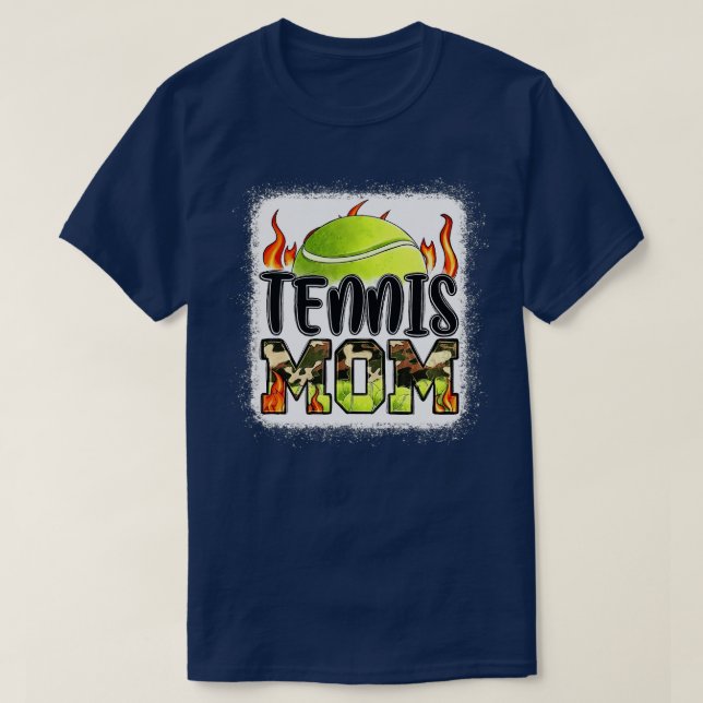 ennis Mom  Camouflage ennis Mom  T-Shirt (Design Front)