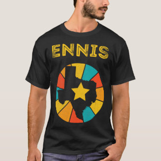 Ennis Texas Vintage Distressed Souvenir 1 T-Shirt