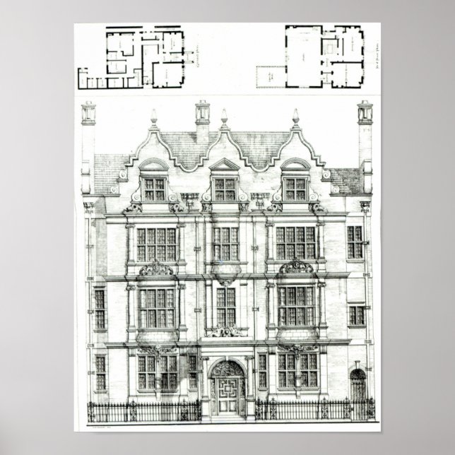 Ennismore Gardens, South Kensington Poster (Front)