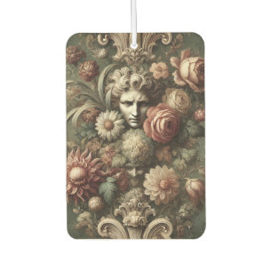 Ennui Elegance – Gothic Baroque Floral Pattern Air Freshener