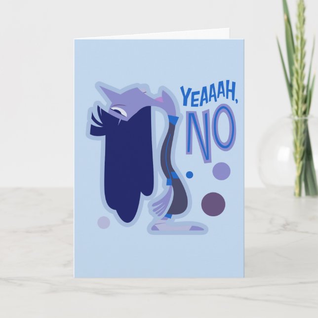Ennui "Yeaaah, No" Card (Front)