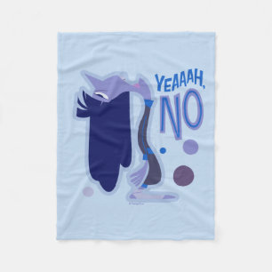 Ennui "Yeaaah, No" Fleece Blanket