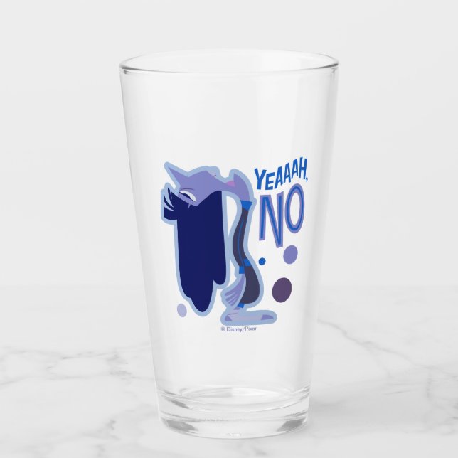 Ennui "Yeaaah, No" Glass (Front)