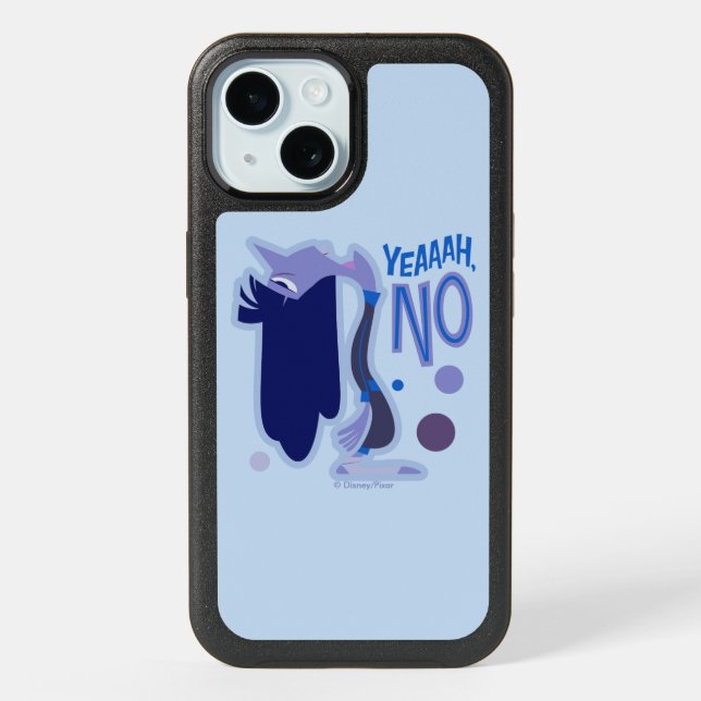 Ennui "Yeaaah, No" iPhone 15 Case (Back)