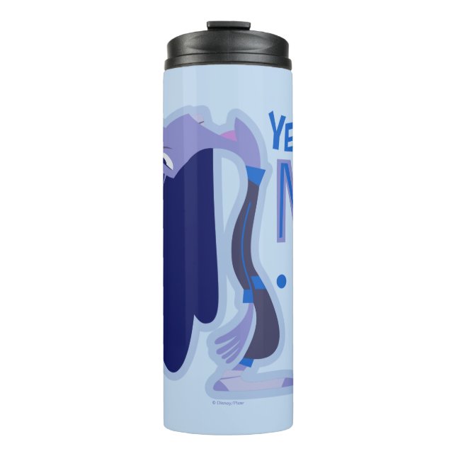 Ennui "Yeaaah, No" Thermal Tumbler (Front)