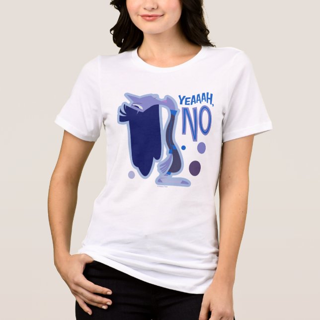 Ennui "Yeaaah, No" Tri-Blend Shirt (Front)