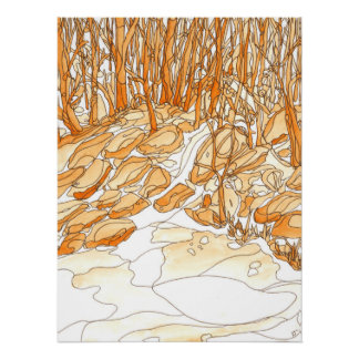 Eno River #35 Poster