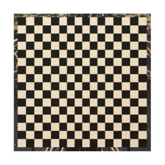 Enochian Aztec Ritual Magic Chessboard Wood Versio Wall Art