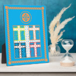 Enochian Water Elemental Tablet Plaque<br><div class="desc">Enochian Water Elemental Tablet</div>