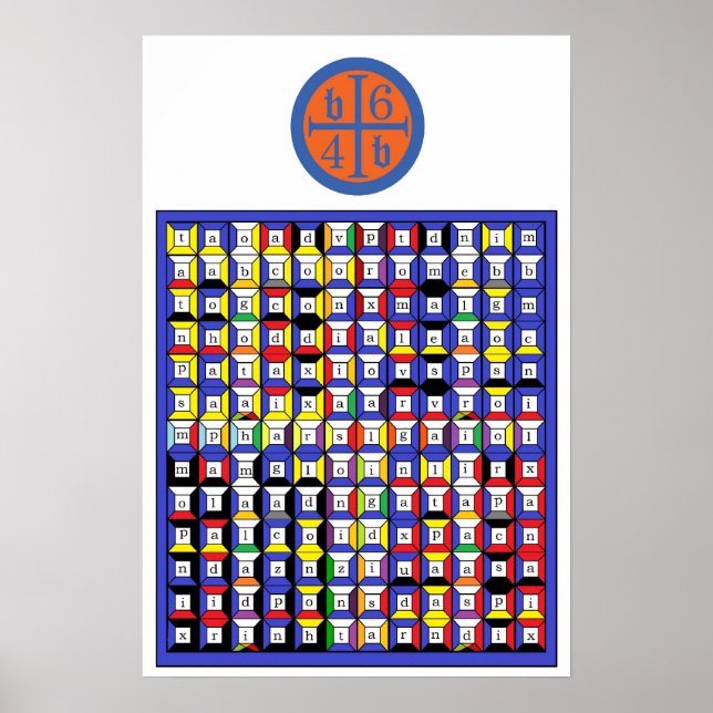 Enochian Water Tablet Poster (Front)