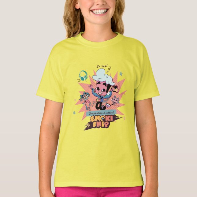 Enoki&Snip Snip T-Shirt (Front)