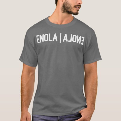 Enola Alone white T_Shirt