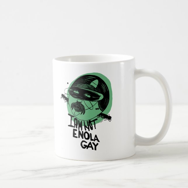 Enola Gay Classic Mug - green (Right)