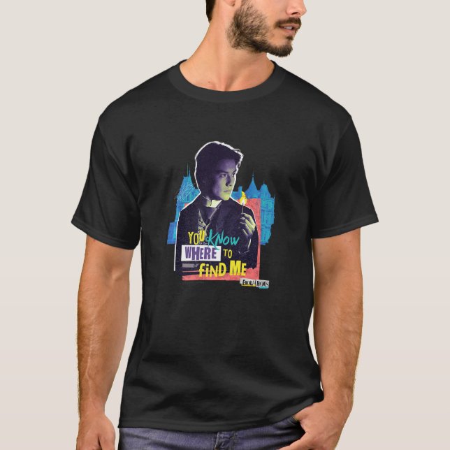 Enola Holmes - Tewkesbury (Louis Partridge) - Find T-Shirt (Front)