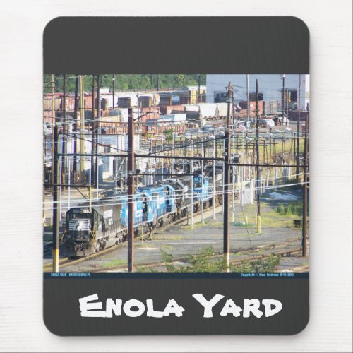 Enola Norfolk Southern Railroad Yard Harrisburg PA Mouse Pad