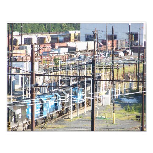 Enola  Railroad Yard  Harrisburg Pennsylvania    Photo Print