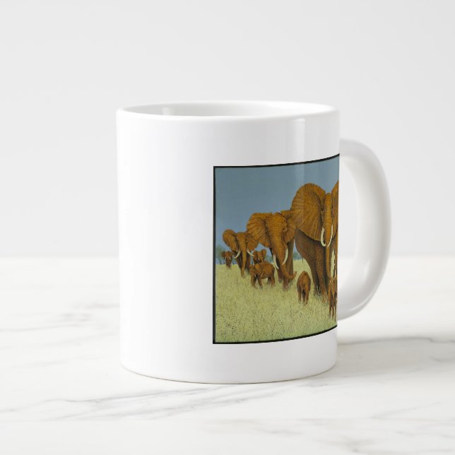 Enormous but caring large coffee mug (Front Right)