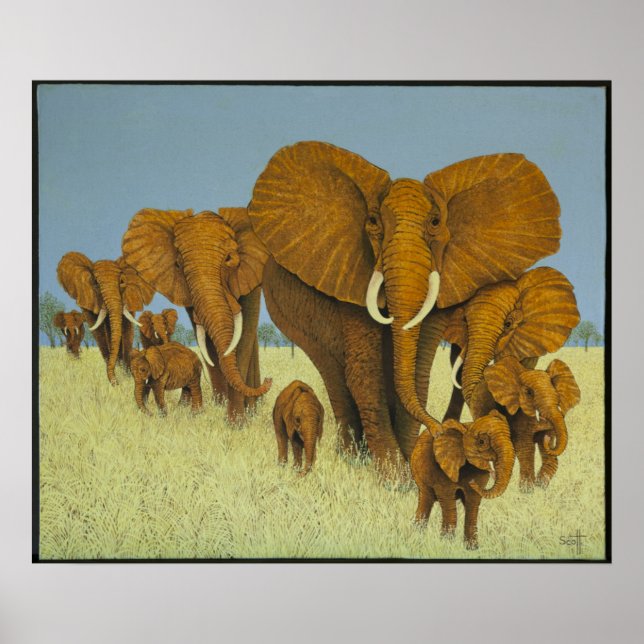 Enormous but caring poster (Front)