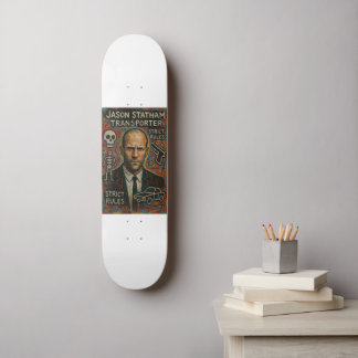 Enormous Giant Deckz Art STRICT RULES Skateboard