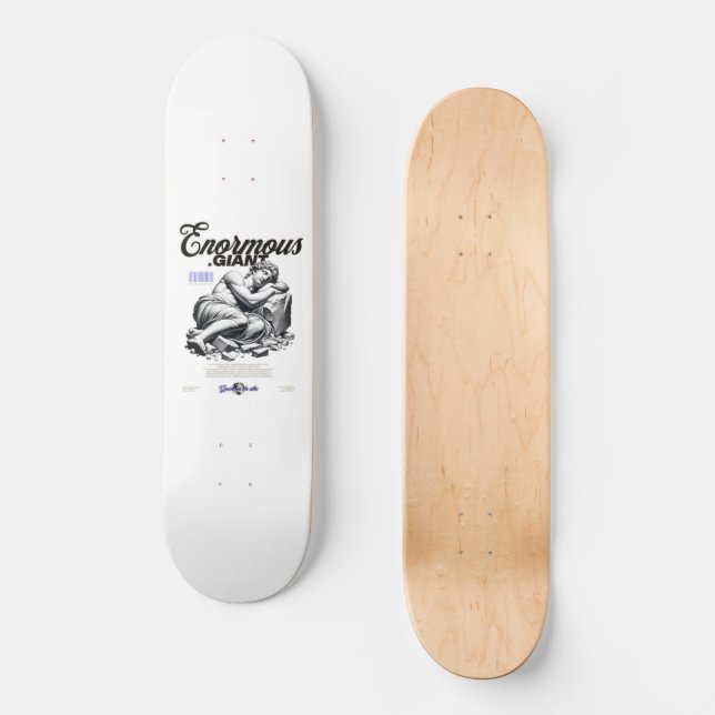 Enormous Giant : Gaudium De Vita Skateboard (Front)