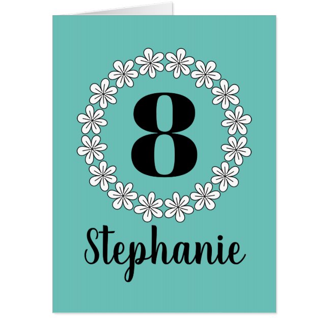 Enormous oversized Birthday greeting card for kids (Front)