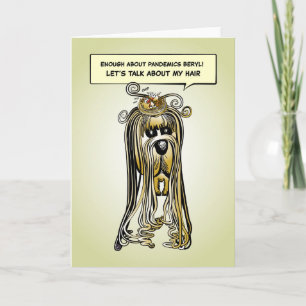 Enough about pandemics funny card