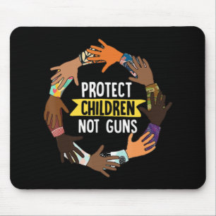 Enough End Gun Violence Awareness Day Wear Orange Mouse Pad