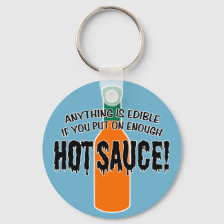Enough Hot Sauce Keychain