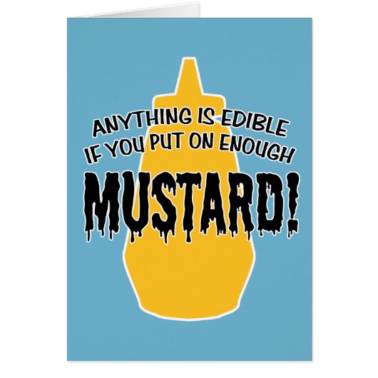 Enough Mustard Cards (Front)