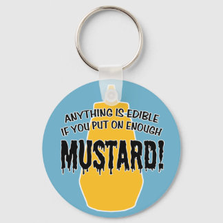 Enough Mustard Keychain