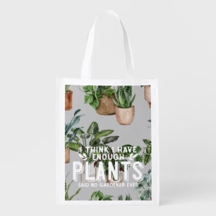 Enough Plants Grocery Bag