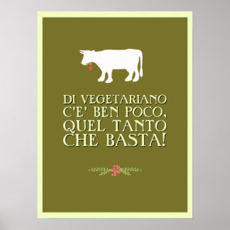 Enough Vegetarian Poster