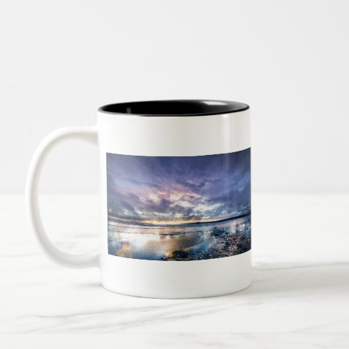Enrapturing Spectacle of South Beach from Miami Two_Tone Coffee Mug