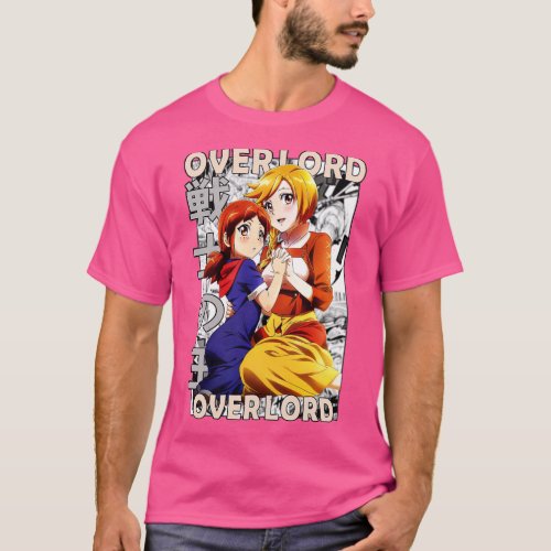 Enri Emmot Overlord Obarodo Manga T_Shirt