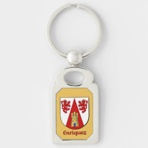 Enriquez Historical Shield Keychain