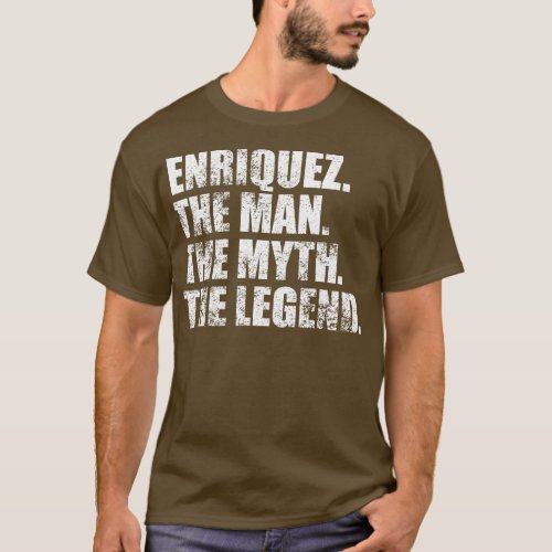 EnriquezEnriquez Family name Enriquez last Name En T_Shirt