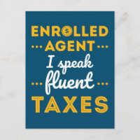 Enrolled Agent I Speak Fluent Taxes