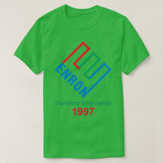 Enron Summer Internship 1997 T-Shirt (Design Front)